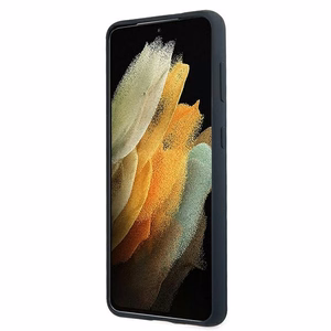 Dėklas telefonui Mercedes Silikoninis Line dėklas Samsung Galaxy S21+ mėlynas