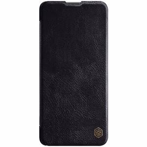 Nillkin Qin dėklas Xiaomi Redmi Note 11 Pro+ (Kinija) / Redmi Note 11 Pro (Kinija) / Mi11i HyperCharge kameros apsauga dėklas atverčiamas dėklas juodas