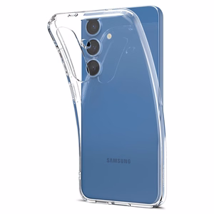 Spigen Liquid Crystal Dėklas telefonui Samsung Galaxy S25+ - skaidrus