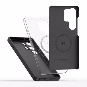 Чехол Tech-Protect Silicone MagSafe для Samsung Galaxy S26 Ultra чёрный
