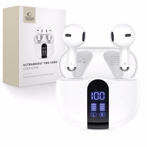 Tech-Protect UltraBoost TWS Core G2 Headphones - White