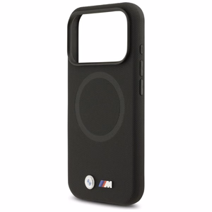 BMW M FW Metal Logo MagSafe Case for iPhone 17 Pro - Black