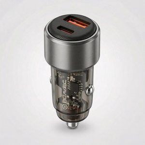 Blavec Car charger BS-05B Nitro - USB + Type C - QC 3.0 18W PD 65W (CCBS05BN-UCB) black