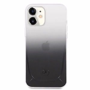 Mercedes Transparent Line Case for iPhone 12 mini - Black