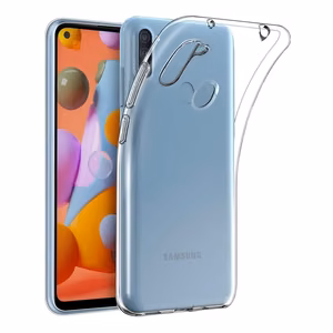 Case for Samsung A11 Back Case Ultra Slim 0.5 mm transparent