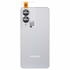 Spigen Optik Pro GLAS.TR "Ez Fit" 2 rinkinys kameros dangtelis Samsung Galaxy S25 Edge - juodas