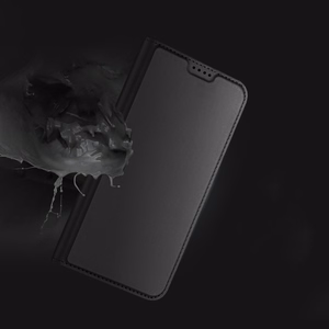 Dux Ducis Skin Pro чехол для Realme GT Neo 5 / Realme GT3 флип-обложка карточный кошелёк подставка чёрный