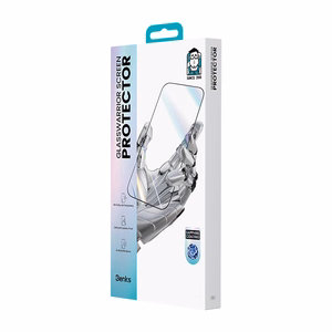 Benks Apsauginis stiklas Glass Warrior Safyro danga skirta iPhone 17 Pro - juodas