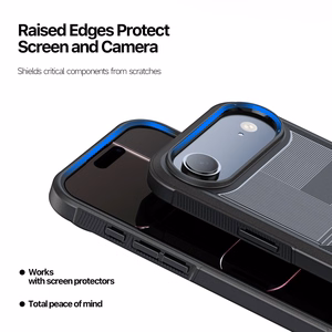 Dėklas Dux Ducis Shld Apple iPhone Air juodas (Umbra Pattern)