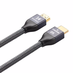 Kabelis (m) HDMI 2.1 8K 60 Hz 48 Gbps / 4K 120 Hz / 2K 144 Hz 3 m sidabrinis (WHDMI-30)