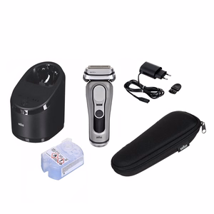 Braun Series 9 Pro+ 9655cc Skustuvas Apkarpymo mašinėlė Pilka