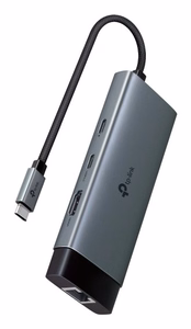 TP-Link UH6120C Šakotuvas USB Type-C pilkas