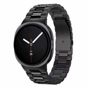Spigen Modern Fit Band 316L apyrankė, skirta „Samsung Galaxy Watch 40/44/46 mm“ – juoda