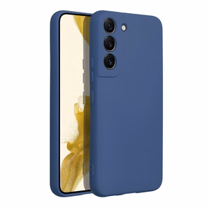 SILIKONINIS dėklas telefonui SAMSUNG S22 mėlynas