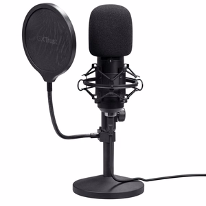 Trust GXT 269 Emita II juodas studijos mikrofonas