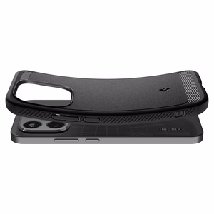 Spigen Rugged Armor deklas, skirtas Xiaomi 15T - Juodas