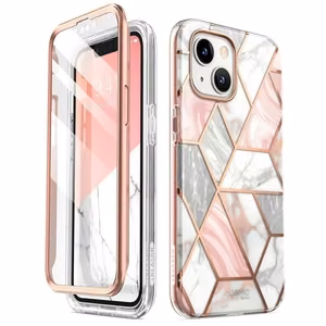 Supcase Cosmo чехол для iPhone 14 Plus - розовый мрамор