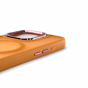 Magnetinė kolekcija MagSafe dėklas iPhone 16 Pro - oranžinė