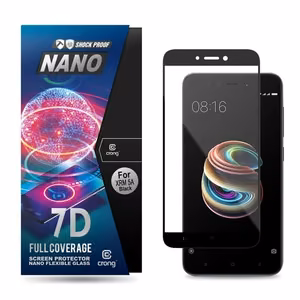 Crong 7D Nano Flexible Glass 9H hibridinis ekrano stiklas, skirtas Xiaomi Redmi 5A