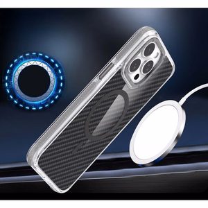 FIBER dėklas IPHONE 16 PRO su MagSafe, pilkas