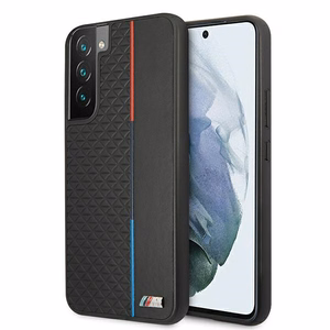 BMW M Collection Triangles dėklas Samsung Galaxy S22+ - juodas