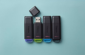 Kingston 64GB nešiojamasis USB 3.2 juodas