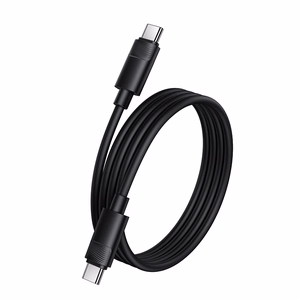 Borofone Кабель BX123 Leya - Type C - Type C - PD 60W 3A 1 метр чёрный