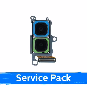 Kamera skirta Samsung G980 (G981) S20 galinė kamera / (dviguba) 64M AF + 12M / (Service Pack)