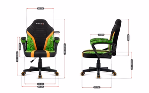 Huzaro Ranger 1.0 Pixel Mesh žaidimų kėdė vaikams