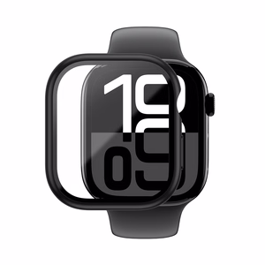 AmazingThing Radix Glass чехол для Apple Watch 46 мм – чёрный