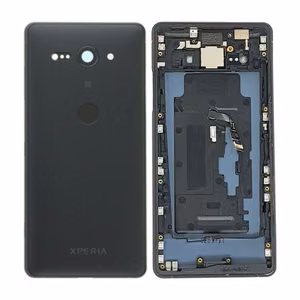 Galinis dangtelis Sony H8314 Xperia XZ2 Compact juodas originalus (naudotas Grade C)