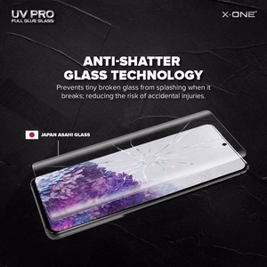 UV PRO Tempered Glass for Samsung Galaxy S9 X-ONE (case friendly)