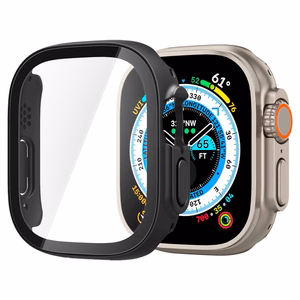Spigen Thin Fit 360 dėklas, skirtas Apple Watch Ultra 49 mm, juodas