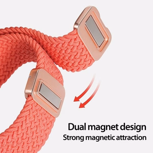 DUX DUCIS MIXTURE PRO elastinė pyninė juosta Apple Watch 38/40/41 mm rožinė