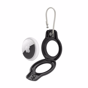 Tech-Protect Rough Vein 2-pack case for Apple AirTag - black
