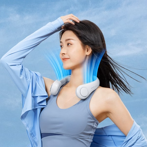 Jisulife Neck Fan 3 4000mAh Portable Neck Fan - Gray
