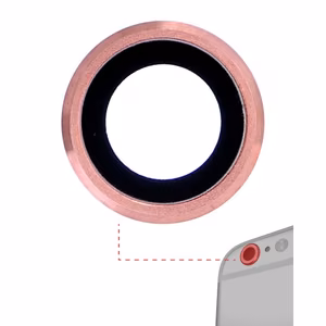 Rear Camera Lens Compatible With Apple iPhone 6 Plus / 6S Plus Rear Camera Lens Rose Gold