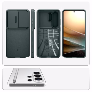 Spigen Optik Armor Чехол для Samsung Galaxy S26 Ultra - зелёный