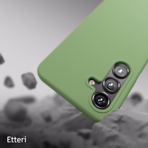 Etteri Silicone чехол Samsung Galaxy S24 Plus светло-зеленый