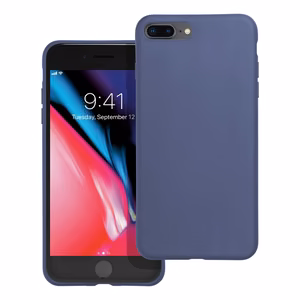 Чехол для iPhone 7 PLUS / 8 PLUS, матовый синий