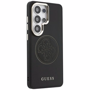 Guess чехол Perforated Logo MagSafe для Samsung Galaxy S26 Ultra чёрный