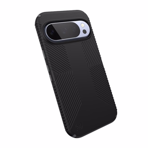 Speck Presidio2 Grip Magnet dėklas, skirtas Google Pixel 10 / 10 Pro, „Black / Slate Grey“ spalvos