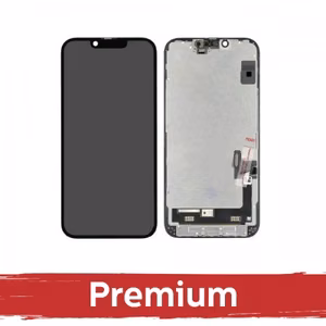 LCD Ekranas iPhone 15 Juodas (Hard OLED / Premium) /*Removable IC*/