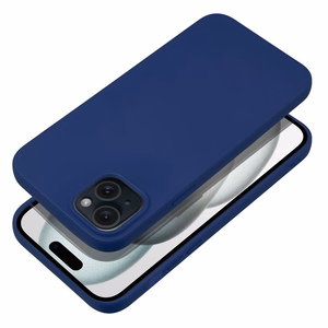 Чехол для iPhone 15 PLUS Soft тёмно-синий