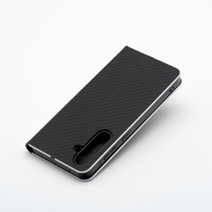 LUNA Book Carbon dėklas telefonui Xiaomi 14 Ultra juodas