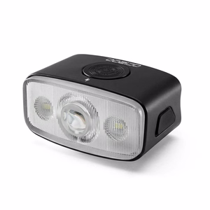 Rockbros QC1200 Front Bike Light 1200lm USB-C - Black