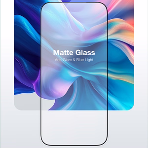 AmazingThing Radix matinė grūdinta stiklas iPhone 17