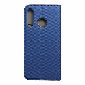 SMART Dėklas telefonui Knyga HUAWEI P30 Lite tamsiai mėlynas