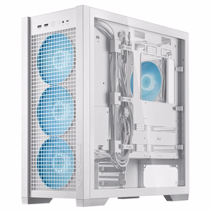 ASUS TUF GAMING GT302 TG ARGB kompiuterio korpusas baltas