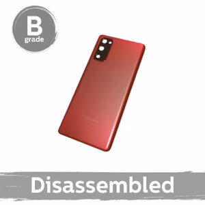 Galinis dangtelis suderinamas su Samsung G780 S20 FE / Cloud Red / su kameros lęšiu 100% originalus (9/10 išardytas)